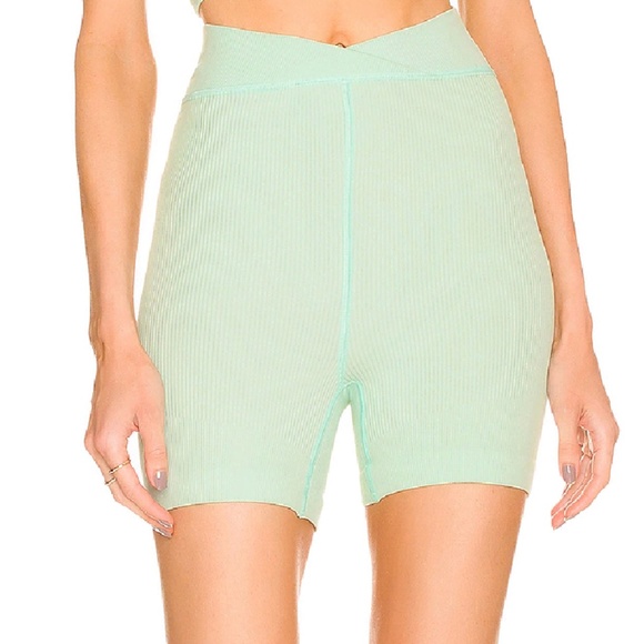 Free People Pants - Free People Movement Free Throw Shorts Turquoise Mint
